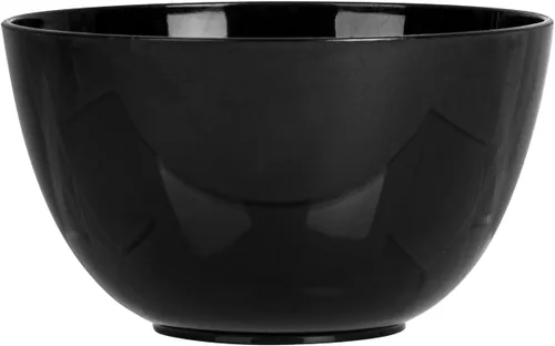 Vista 11 de Restaurantware Taza Bodega redonda de plástico negro de 4 onzas, paquete de 20