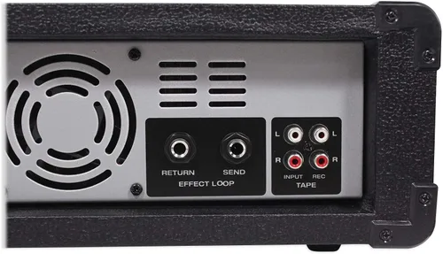Vista 6 de Rockville Mezclador accionado de la consola de mezcla de la placa sonora RPM45 1800w para la iglesia/la escuela