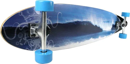 Vista 2 de Krown City Surf - Patineta larga de 9 x 46 pulgadas