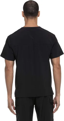 Vista 2 de Dickies EDS Essentials Men Scrubs Top Tuckable V-Neck DK635
