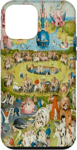 Vista 16 de Hieronymus Bosch - Carcasa para iPhone 17, diseño de jardín de las delicias terrenales