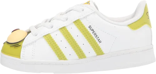 Vista 9 de adidas Originals Superstar - Zapatillas deportivas para niños, color blanco y negro