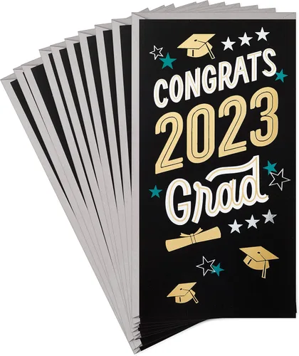 Vista 8 de Hallmark Portatarjetas de regalo o dinero de graduación 2022 (10 tarjetas con sobres)