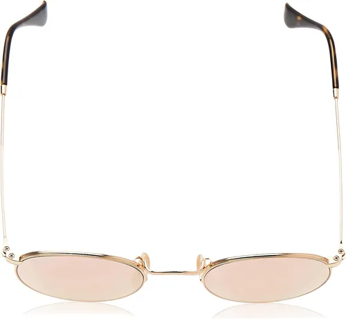 Vista 4 de Ray-Ban - Lentes de sol de metal Rb3447n, redondos, con lentes planas