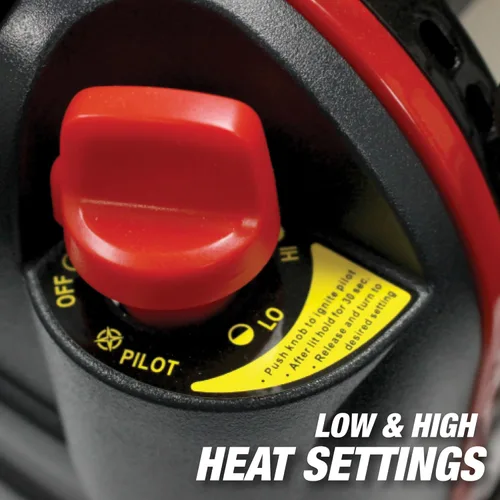 Vista 17 de Radiador portátil Mr. Heater para interiores, color gris, Multi, Negro-rojo, 1