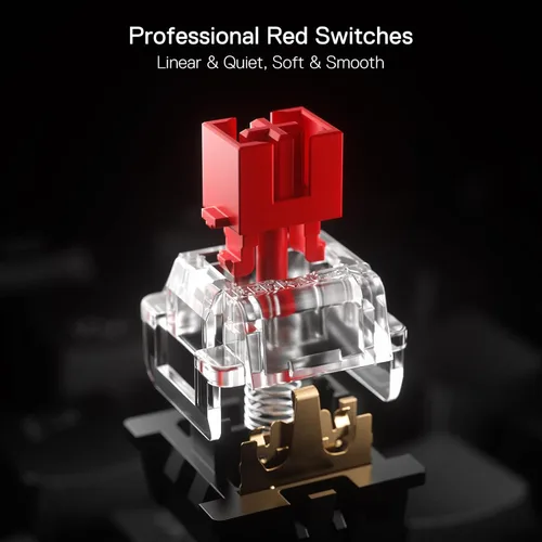 Vista 8 de Redragon Paquete de teclado K670 y mouse para juegos M810 PRO
