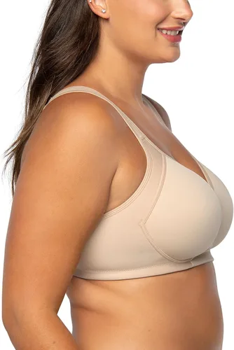 Vista 2 de Vanity Fair Women's Wireless Medium Impact Plus Size Padded Sports Bra (36C-44DDD)