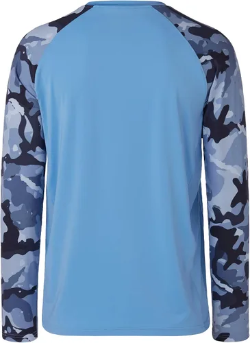 Vista 4 de Bassdash UPF 50 Camiseta de pesca para hombre con camuflaje, manga larga, sudadera de secado rápido