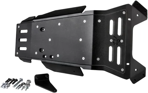 Vista 5 de Tusk Quiet Glide Adventure Skid Plate Negro Para KTM 890 Adventure 2021-2022