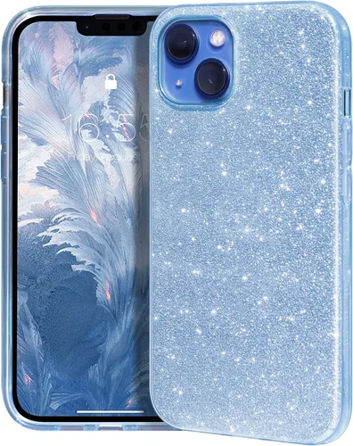 Vista 65 de MATEPROX - Funda compatible con iPhone Air de 6.5' [2025], carcasa protectora de 3 capas con purpurina brillante y tendencia, anti-arañazos y a