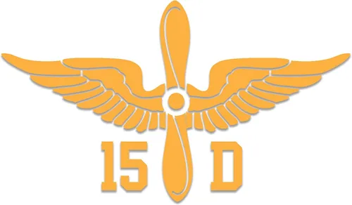 Vista 6 de Inkfidel 15D Aircraft Powertrain Repairer Prop Insignia Vinilo Calcomanía (negro)