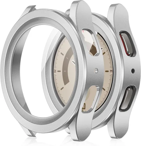 Vista 26 de Amizee Paquete de 2 fundas protectoras de pantalla compatibles con Samsung Galaxy Watch Ultra (2025/2024) de 1.772 pulgadas, con protector de negro