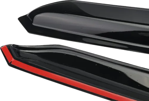 Vista 2 de FEIDKS Viseras laterales con cinta adhesiva, deflector protector de lluvia, juego de 4 piezas para Chevrolet Equinox 2018-2022