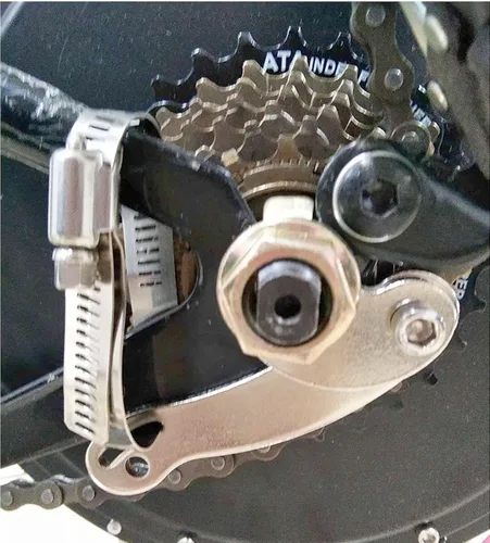Vista 4 de LGEGE Kit de conversión de brazo dinamométrico de 2 juegos, compatible con la mayoría de bicicletas eléctricas, accesorios de protección universales