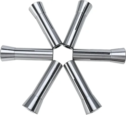 Vista 4 de Juego de 6 pinzas Precsion R8 de 1/8" - 3/4" Kit de soporte para portabrocas Precision ground to close tolerance,Made of highest grade