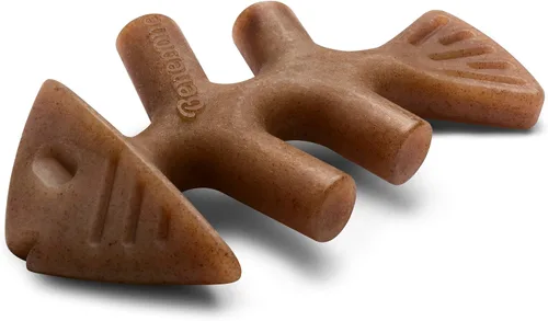 Vista 28 de Benebone Bone - Juguete masticable duradero para perros para masticadores agresivos, tocino real, fabricado en Estados Unidos, pequeño