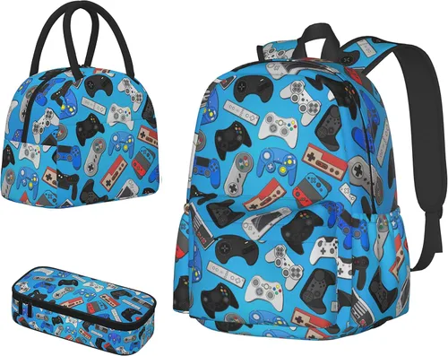 Vista 9 de Mochila de gran capacidad con diseño de calavera y floral, ligera, personalizada, para computadora portátil, tableta, mochila escolar de viaje