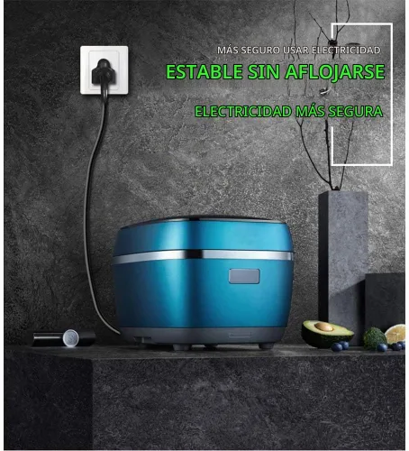 Vista 5 de Cable de alimentación de repuesto para Instant Pot - [Listado UL] 6 pies para Instant Pot Duo Mini, Duo Plus Mini, Duo60, Duo50, Duo Plus60, Duo