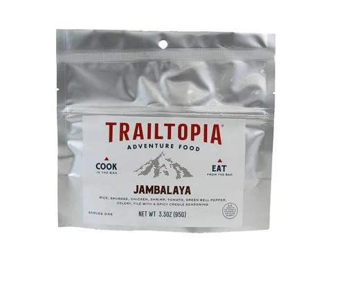 Vista 16 de Trailtopia Burrito de carne y frijoles negros, cena de senderismo liofilizada, sabor delicioso, preparación rápida y fácil, ligera, perfecta