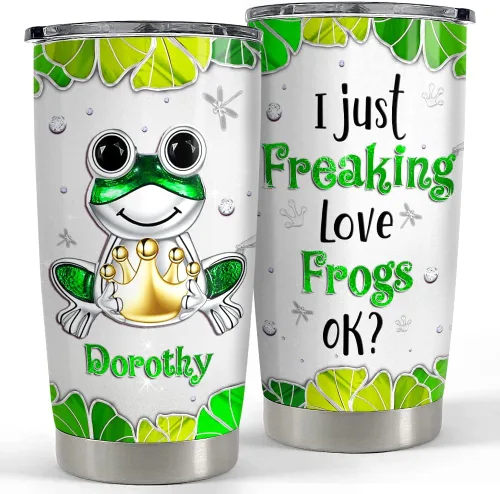 Vista 8 de SANDJEST Taza personalizada para mejores amigas de 20oz y 30oz con tapa - Regalo para mejores amigas, mujeres, niñas, hermana - Navidad, cumpleaños