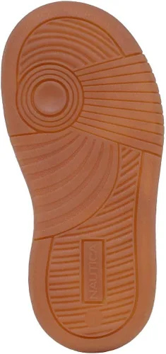 Vista 5 de Nautica Kids High Top Sneaker Boots for Boys and Girls, Toddler and Little Kid Basketball-Style Athletic Shoes with Easy Strap and Cushioned Sole