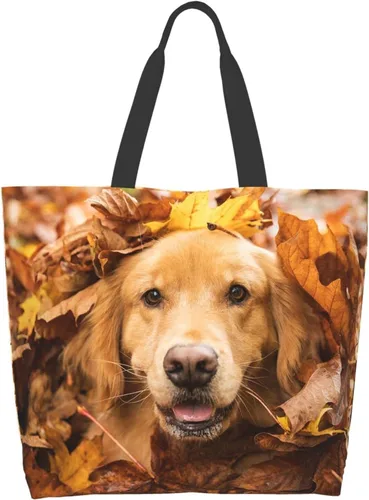Vista 23 de Famame Canvas Tote Bag Large Women Casual Shoulder Bag Handbag Reusable Multipurpose Shopping Grocery Bag