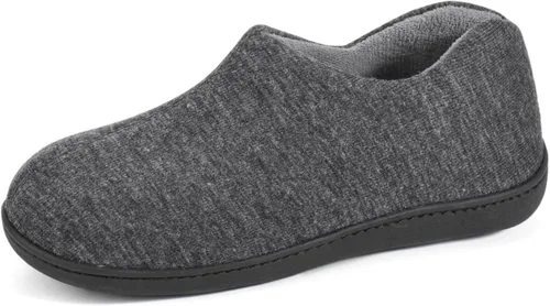 Vista 16 de ULTRAIDEAS - Pantuflas de interior para mujer con espuma viscoelástica, zapatillas de casa con cierre cálido para mujer con suela exterior de goma
