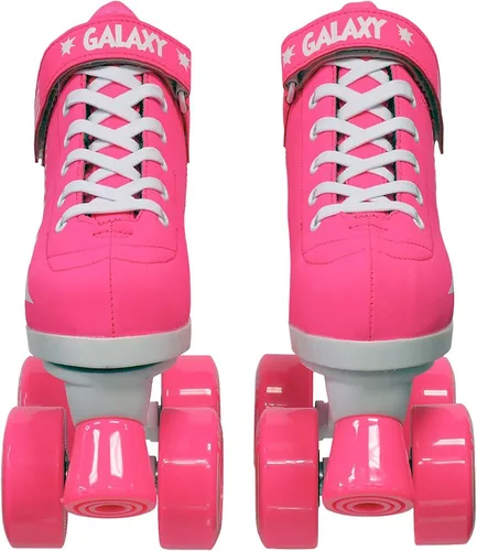 Vista 7 de Epic Skates Galaxy Elite - Patines de cuatro velocidades para niños Rosado