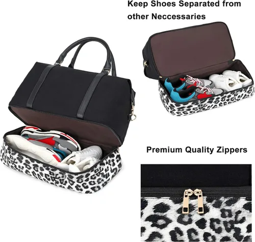 Vista 3 de CAMTOP- Bolso de viaje para mujer de lona para equipaje de mano 6050