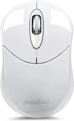Vista 12 de Perixx PERIMICE-802B - Mouse inalámbrico Bluetooth, diseño portátil para Windows, iOS y tabletas Android, goma negra
