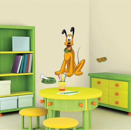 Vista 2 de Disney Mickey & Friends Pluto - Calcomanía gigante para pared, diseño de RoomMates, RMK1511GM