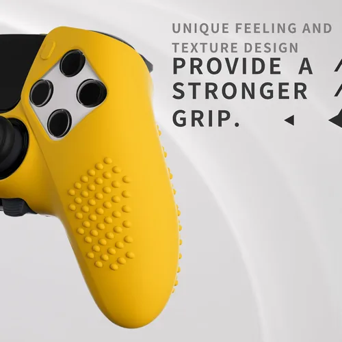 Vista 14 de PlayVital 3D Studded Edition Anti-Slip Silicone Cover Case for ps5 Edge Controller, Soft Rubber Protector Skin for ps5 Edge Wireless Controller with
