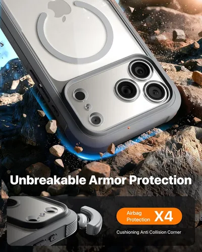 Vista 987 de DIACLARA - Funda transparente compatible con iPhone XR 6.1 pulgadas 2018