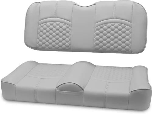 Vista 7 de MODZ® FS1 Custom Golf Cart Asiento Delantero para Yamaha Drive2 - [2017-Up] - [Añadir $40] - Base Gris - Patrón Cobra