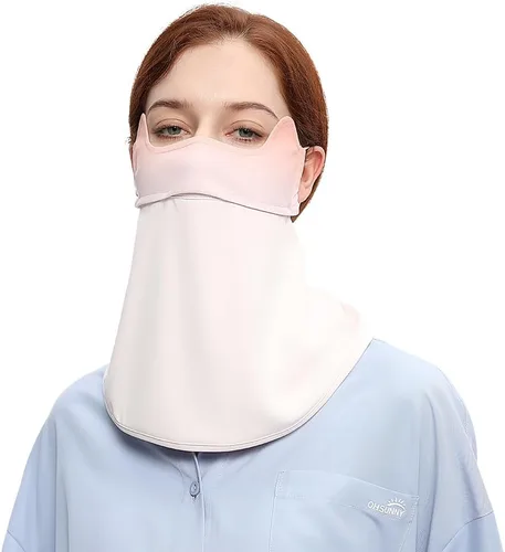 Vista 15 de Sun UV Face Mask UPF50+ Neck Gaiter Scarf Breathable Cooling Face Cover for Outdoor Activities