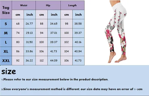 Vista 4 de Pantalones estampados para mujer, leggings de cintura alta para entrenamiento, correr, deportes, levantamiento de glúteos, pantalones de yoga