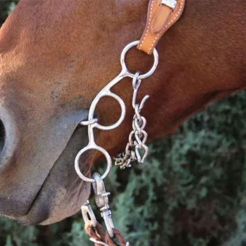 Vista 2 de Professional's Choice Futurity Bit 5.5" 3 piezas Smth, Tamaño: 5.75 (BRB-103)