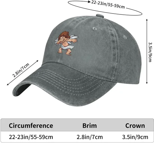 Vista 5 de MULIHU Tap Angel Baseball Cap for Men Women Hats Cotton Trucker Caps Adjustable Dad Hat