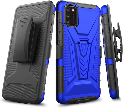 Vista 28 de Rome Tech Funda con clip para cinturón para Cricket Icon 3 de 6.5 pulgadas (2021) - Funda de teléfono celular de doble capa a prueba de golpes