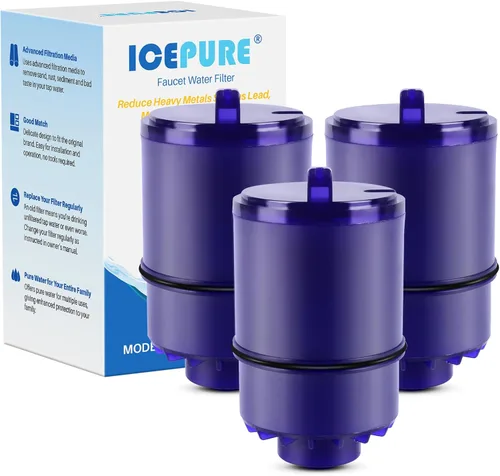 Vista 11 de ICEPURE Filtro de agua para grifo de reducción de metales pesados para Pur Plus RF9999 FM-2500V, FM-3700, RF3375, PFM400H PFM450S PFM150W PFM350V