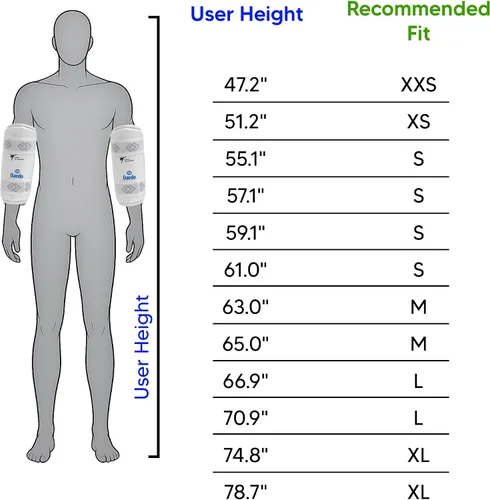 Vista 5 de DAEDO WT - Protector de antebrazo de Taekwondo, aprobado oficialmente para competiciones internacionales, protección ligera y cómoda