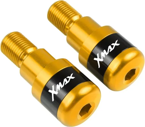 Vista 16 de Motorcycle Handlebar Grips Motorcycle Accessories Xmax 7/8" 22MM Handlebar Hand Grips Handle Bar End Cap Plug for Xmax 125 250 300 400 2013-2021