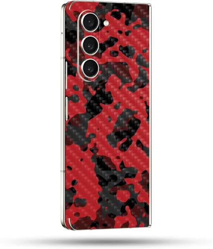 Vista 56 de MightySkins Skin compatible con Samsung Galaxy Z Fold 5 - Puppy Fall Funda protectora de vinilo duradera y única Fácil de aplicar, quitar