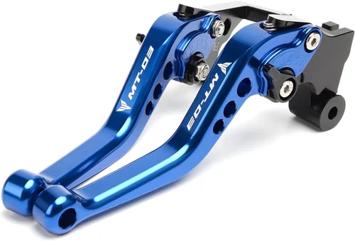 Vista 8 de Palancas de freno de embrague corto ajustables para motocicleta para Yamaha R3 YZF-R3 MT03 MT-03 2015 2016 2018 2019 2020 2021 2022 2023