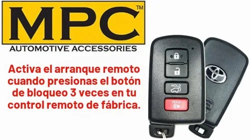 Vista 4 de MPC Kit de arranque remoto compatible con Toyota RAV4 2013-2018 Plug and Play Empuje para arrancar vehículos solo Instalación de 5 minutos