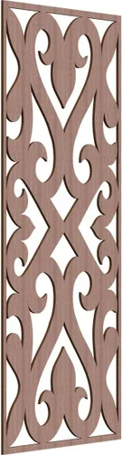 Vista 60 de Keene Paneles de pared decorativos de madera con calado, 9 3/8 pulgadas de ancho x 24 3/8 pulgadas de alto x 1/4 de alto, abedul Birch