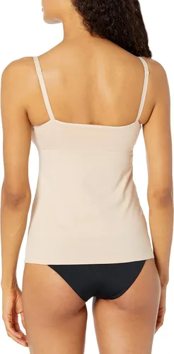 Vista 2 de Playtex Camisola inalámbrica para maternidad y lactancia con brasier integrado para mujer, Jaspeado Marle