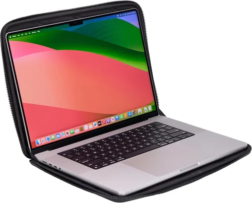 Vista 5 de Thule Funda de guantelete, se adapta a MacBook de 16 pulgadas, protección exterior rígida Negro