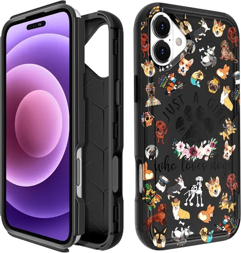 Vista 149 de Funda para iPhone SE 2020/2022/3ª generación, para iPhone 8/7, funda protectora resistente con diseño de flor linda para mujeres, hombres, niñas