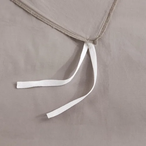 Vista 195 de NEXHOME PRO Funda de edredón Twin XL 100% algodón lavado, transpirable, duradera, texturizada, similar al lino, juego de ropa de cama para el hogar